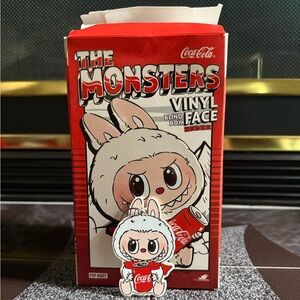 New 100% Authentic (Open Box) Coca Cola Labubu “Happy Factor”